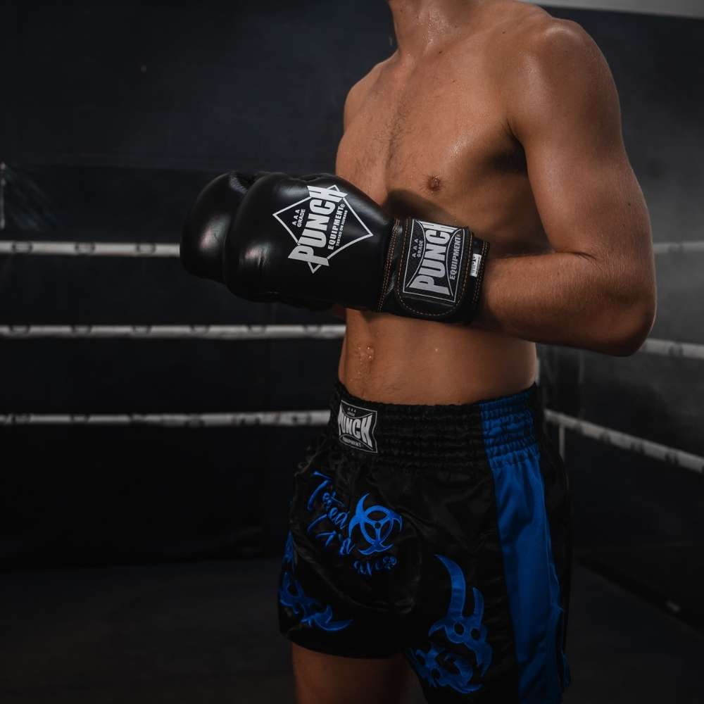 Punch Muay Thai Boxing Gloves Black Diamond