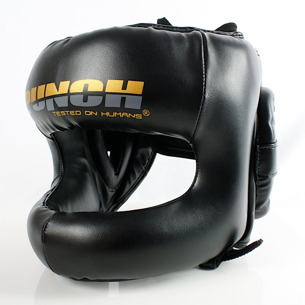 Punch Nosear Boxing Headgear Black