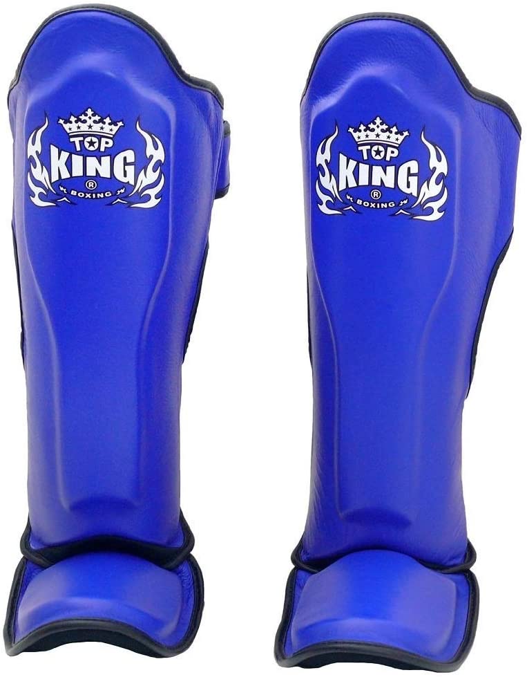 Top King "Pro" Leather Shin Guards
