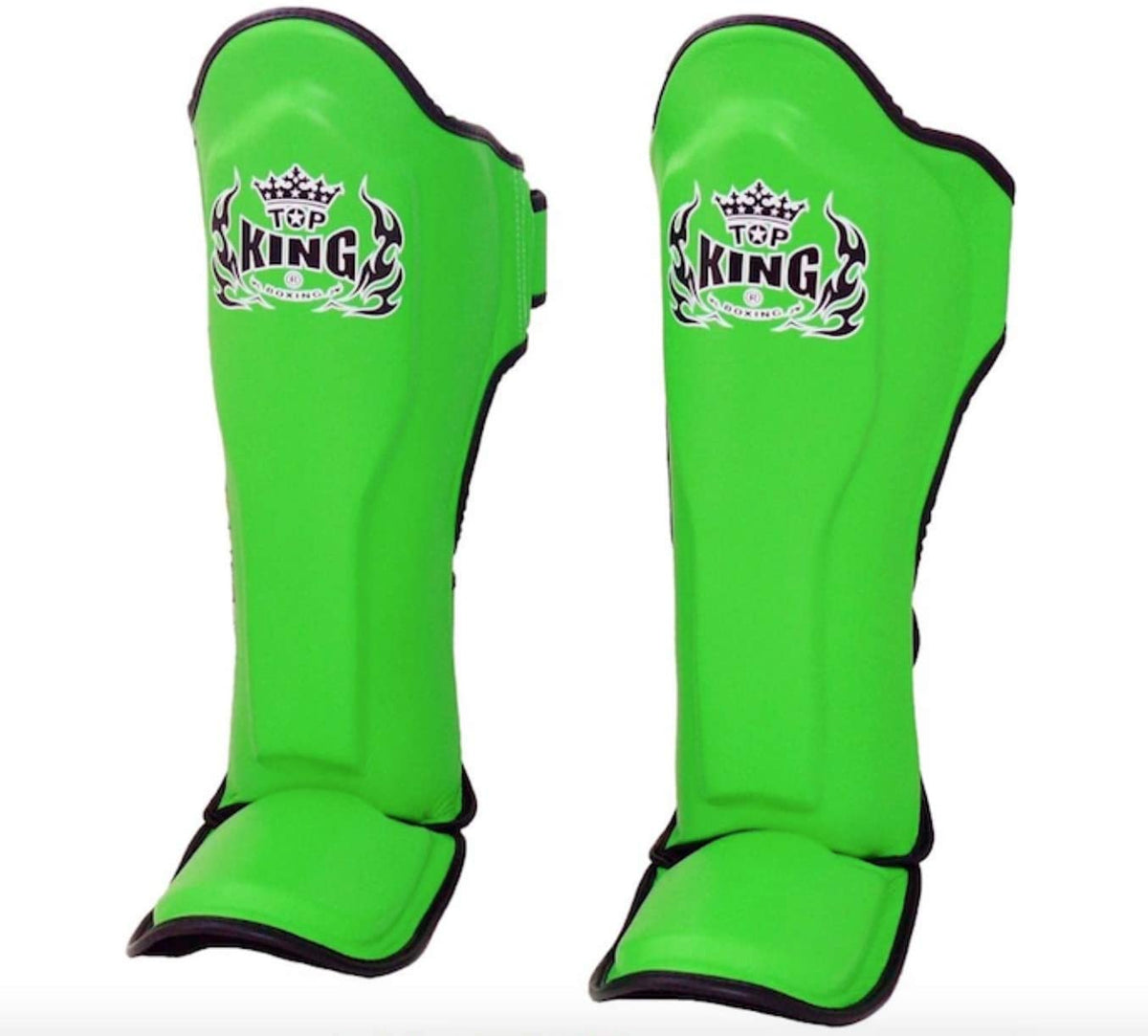 Top King "Pro" Leather Shin Guards